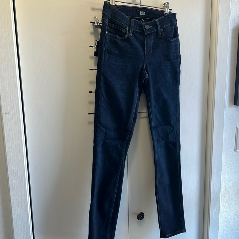 Girls size 24 Paige Denim Co jeans with 26.5 inch inseam